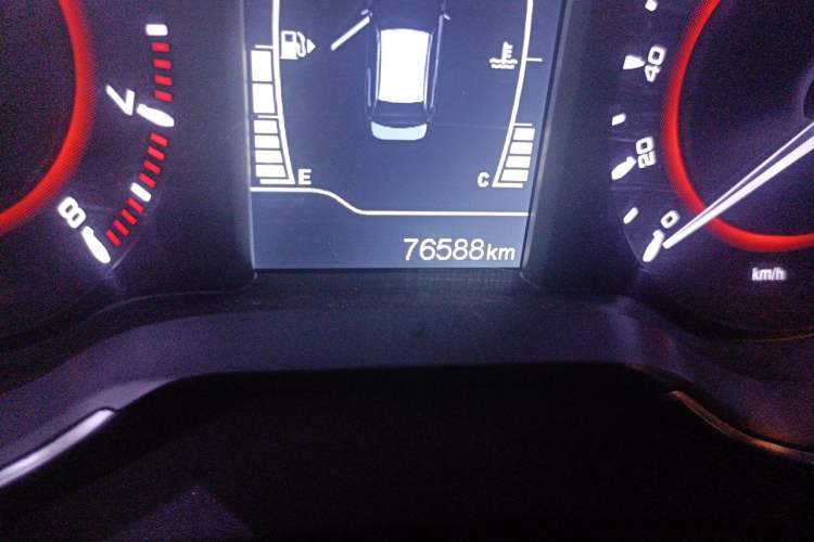 Used Chery Arrizo 5 2017 1.5L Manual Lingchao Edition Odometer Close Up