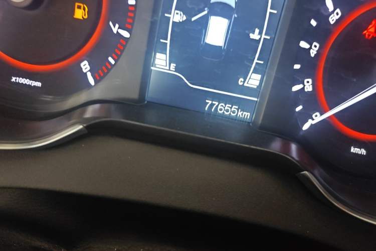 Used Chery Arrizo 5 2017 1.5L Manual Lingchao Edition Odometer Close Up