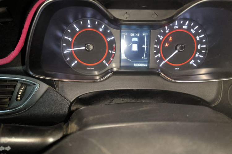Used Chery Arrizo 5 2017 1.5L Manual Lingchao Edition Odometer Close Up