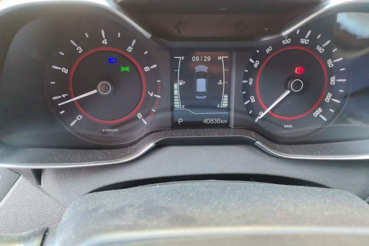 Used Chery Arrizo 5 2017 1.5L CVT Fashion Edition Odometer Close Up
