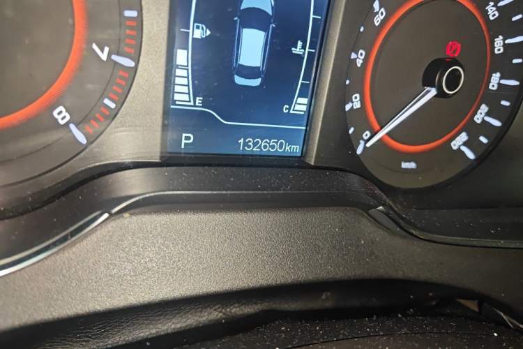 Used Chery Arrizo 5 2017 1.5L CVT Luxury Edition Odometer Close Up