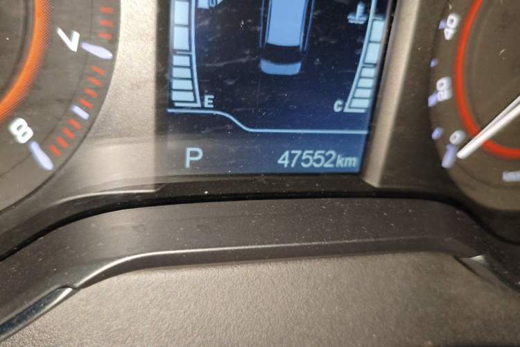 Used Chery Arrizo 5 2017 1.5L CVT Trendsetting Edition Odometer Close Up