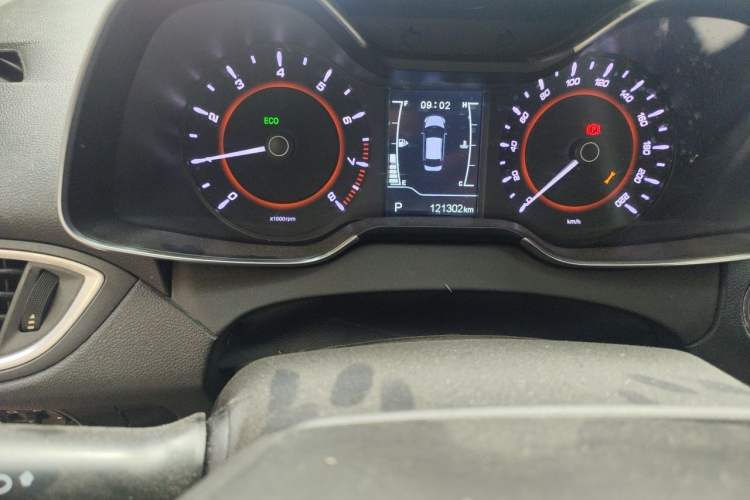 Used Chery Arrizo 5 2017 1.5L CVT Deluxe Edition Odometer Close Up