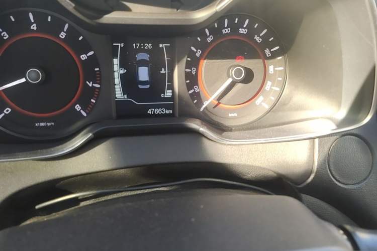 Used Chery Arrizo 5 2017 1.5L Manual Luxury Edition Odometer Close Up