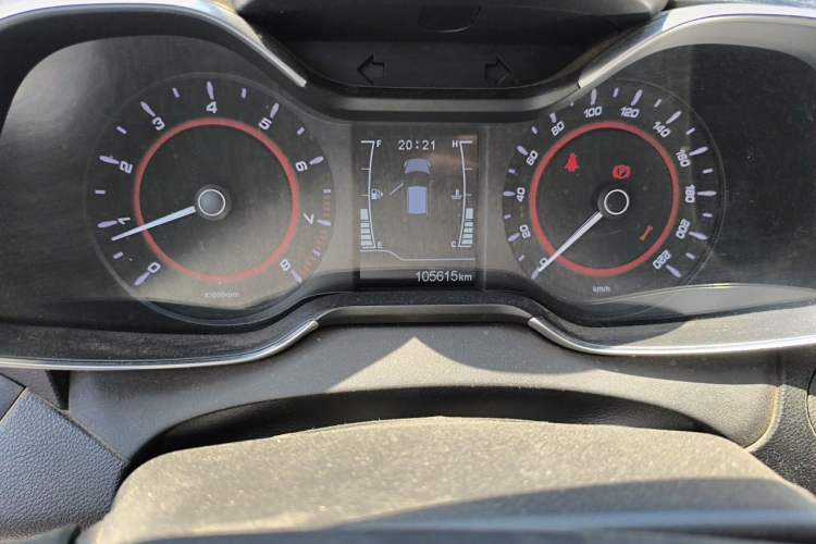 Used Chery Arrizo 5 2017 1.5L Manual Lingchao Edition Odometer Close Up