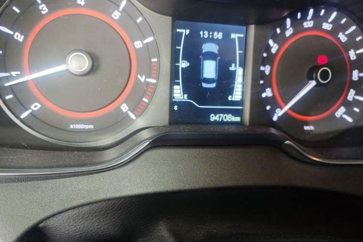Used Chery Arrizo 5 2017 1.5L Manual Luxury Edition Odometer Close Up