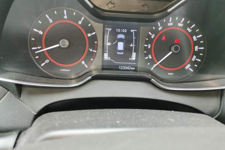 Used Chery Arrizo 5 2017 SPORT 1.5T Manual Fashion Edition Odometer Close Up