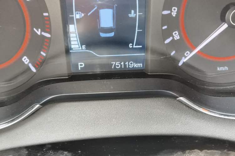 Used Chery Arrizo 5 2017 1.5L CVT Luxury Edition Odometer Close Up