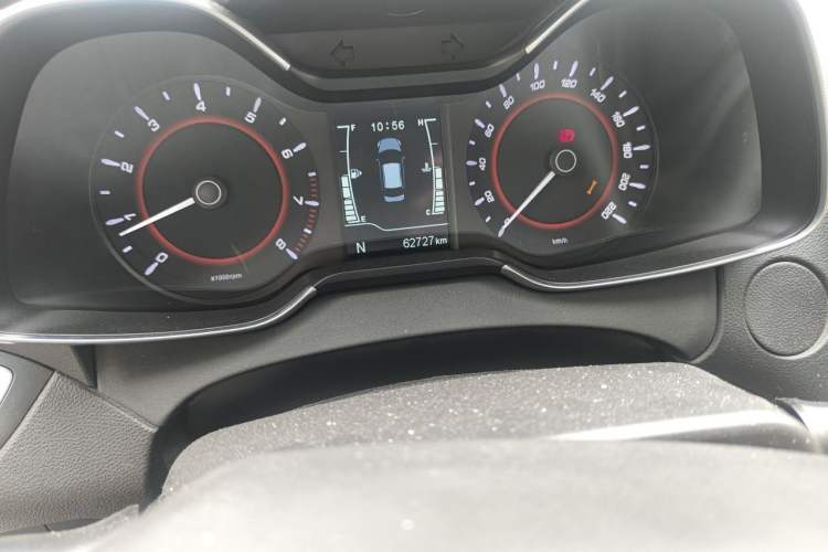 Used Chery Arrizo 5 2017 SPORT 1.5T CVT Luxury Edition Odometer Close Up