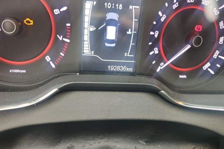 Used Chery Arrizo 5 2017 1.5L Manual Fashion Edition Odometer Close Up