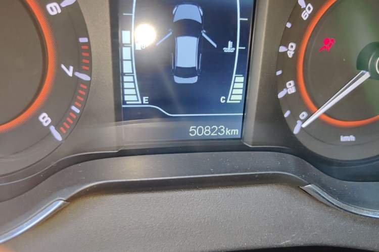 Used Chery Arrizo 5 2017 1.5L Manual Luxury Edition Odometer Close Up