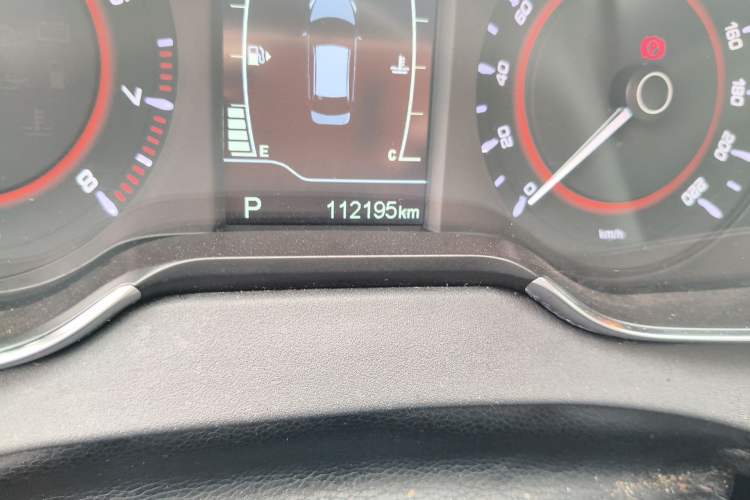 Used Chery Arrizo 5 2017 1.5L CVT Deluxe Edition Odometer Close Up