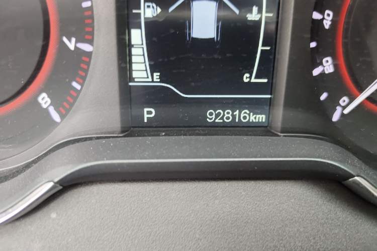 Used Chery Arrizo 5 2017 1.5L CVT Trendsetting Edition Odometer Close Up