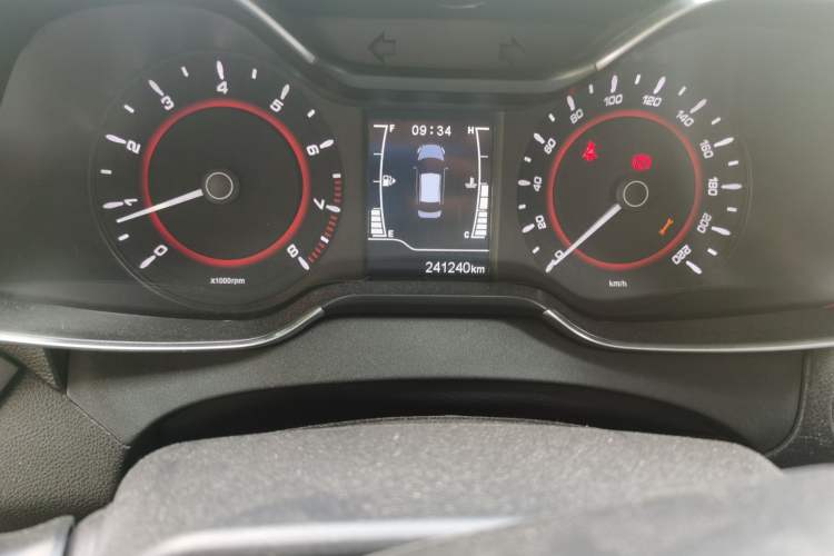Used Chery Arrizo 5 2017 1.5L Manual Lingchao Edition Odometer Close Up
