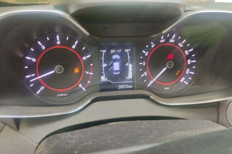 Used Chery Arrizo 5 2017 1.5L Manual Lingchao Edition Odometer Close Up