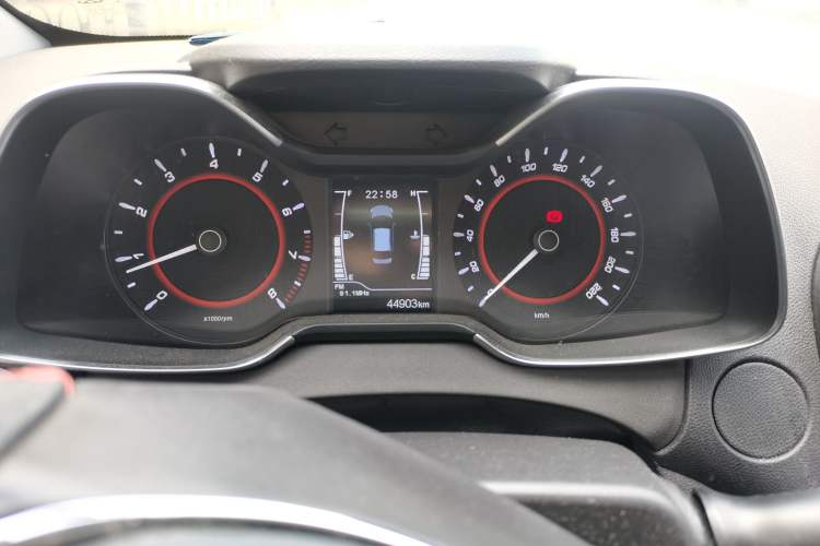 Used Chery Arrizo 5 2017 1.5L Manual Elite Edition Odometer Close Up
