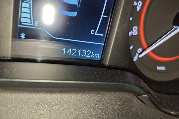 Used Chery Arrizo 5 2017 1.5L Manual Lingchao Edition Odometer Close Up