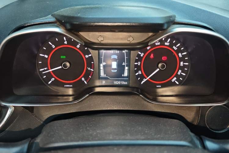 Used Chery Arrizo 5 2017 1.5L CVT Deluxe Edition Odometer Close Up