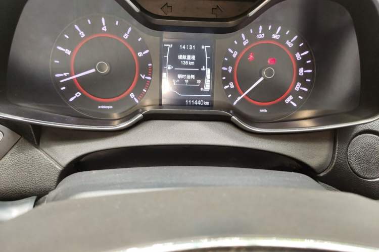 Used Chery Arrizo 5 2017 1.5L Manual Fashion Edition Odometer Close Up