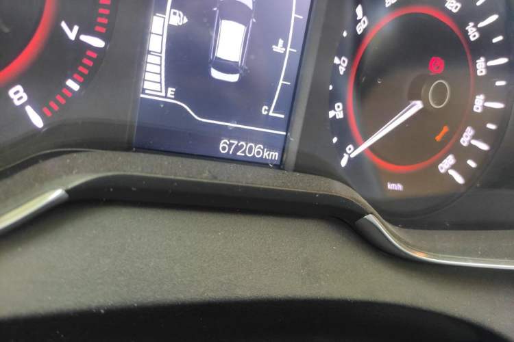 Used Chery Arrizo 5 2017 1.5L Manual Lingchao Edition Odometer Close Up
