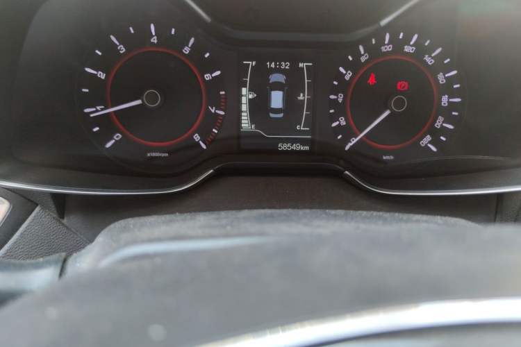 Used Chery Arrizo 5 2017 1.5L Manual Fashion Edition Odometer Close Up
