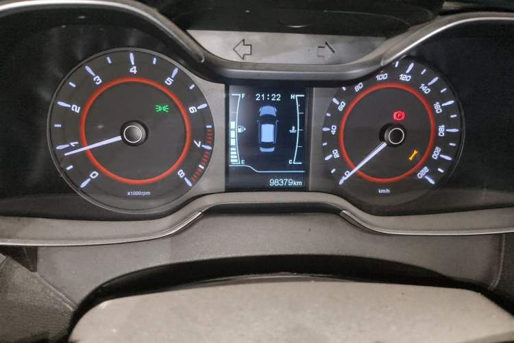 Used Chery Arrizo 5 2017 1.5L Manual Luxury Edition Odometer Close Up