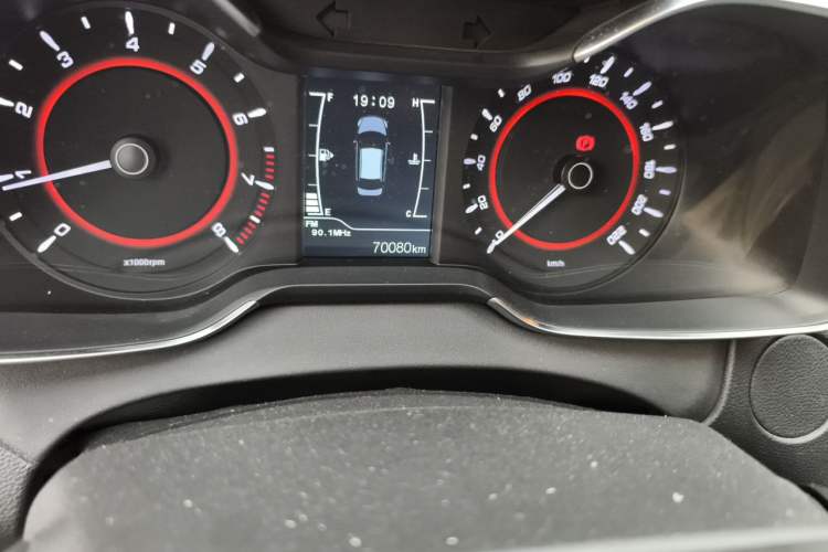 Used Chery Arrizo 5 2017 1.5L Manual Lingchao Edition Odometer Close Up