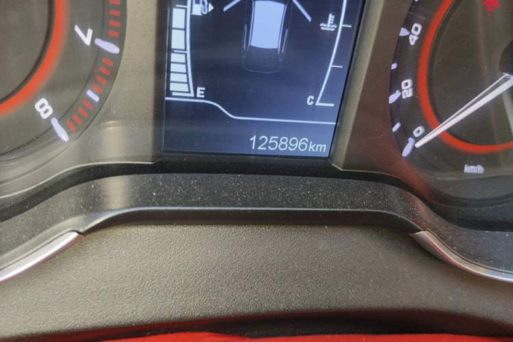 Used Chery Arrizo 5 2017 1.5L Manual Luxury Edition Odometer Close Up