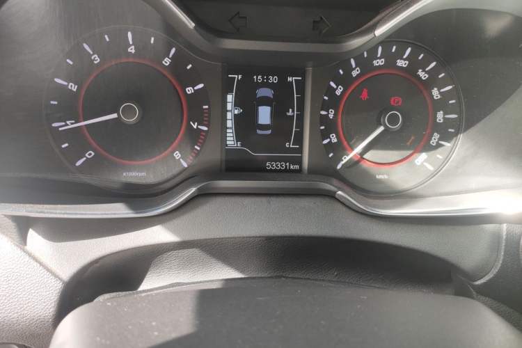 Used Chery Arrizo 5 2017 1.5L Manual Fashion Edition Odometer Close Up