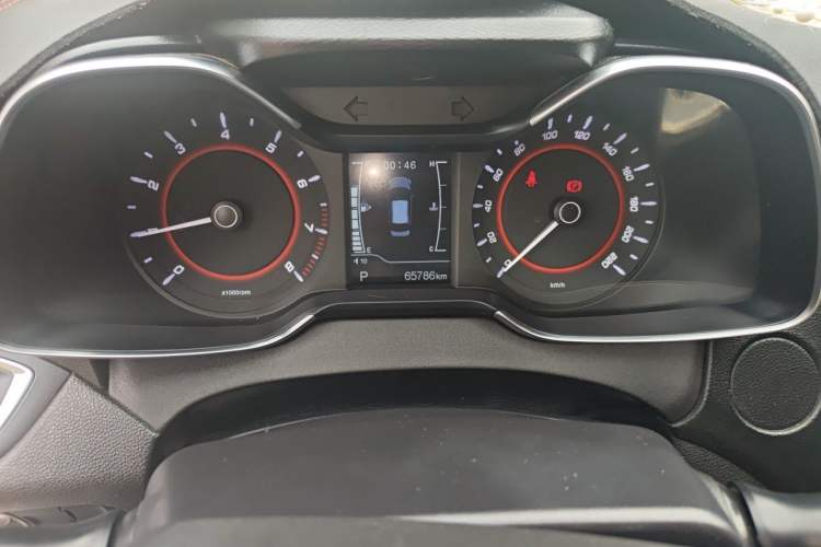 Used Chery Arrizo 5 2017 1.5L CVT Fashion Edition Odometer Close Up