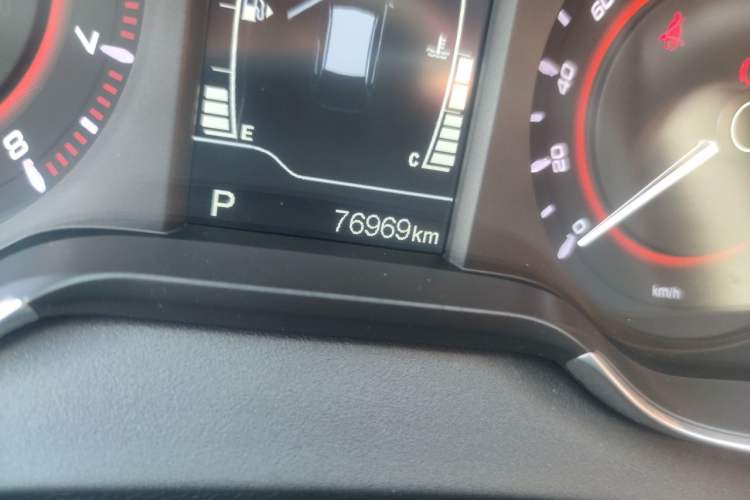Used Chery Arrizo 5 2017 1.5L CVT Trendsetting Edition Odometer Close Up