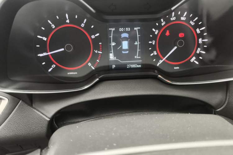 Used Chery Arrizo 5 2017 1.5L CVT Luxury Edition Odometer Close Up