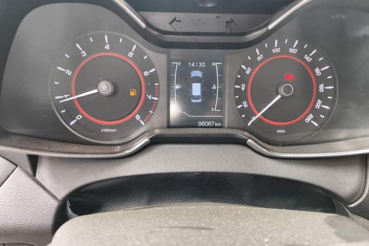 Used Chery Arrizo 5 2017 1.5L Manual Luxury Edition Odometer Close Up