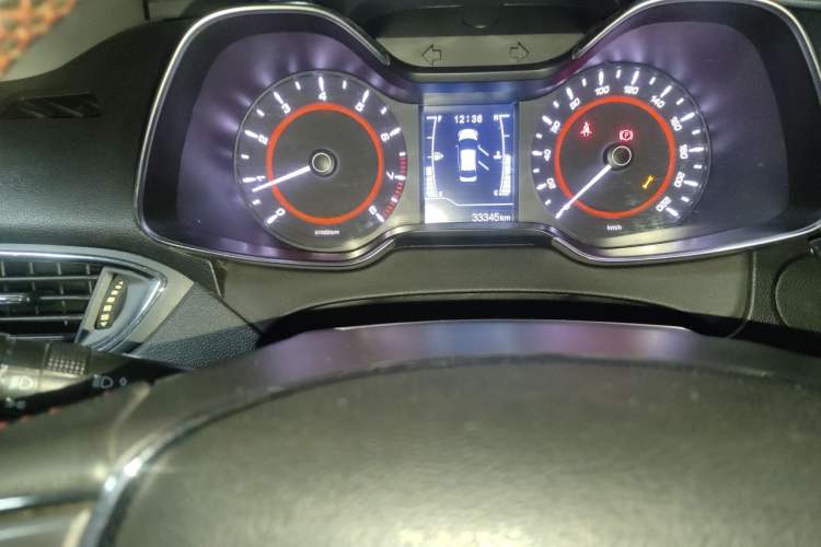Used Chery Arrizo 5 2017 1.5L Manual Lingchao Edition Odometer Close Up