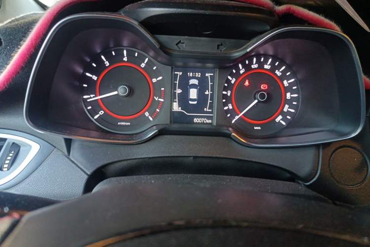 Used Chery Arrizo 5 2017 1.5L Manual Fashion Edition Odometer Close Up