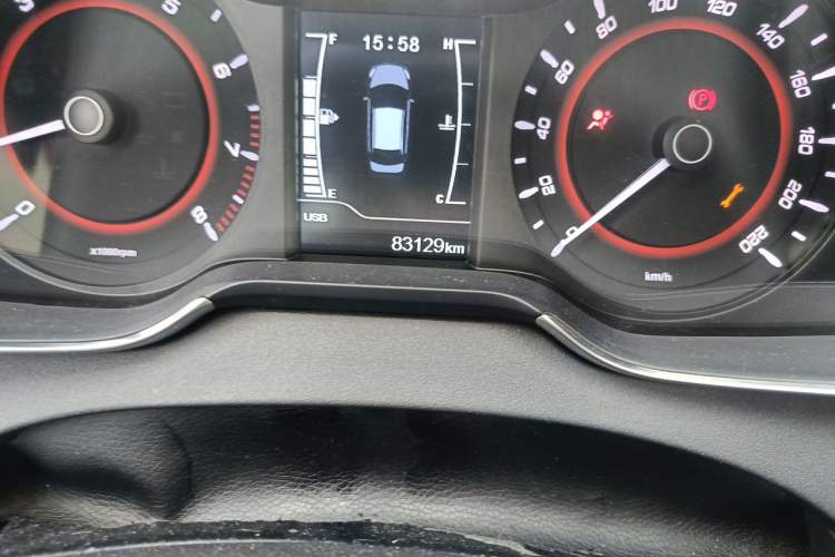 Used Chery Arrizo 5 2017 1.5L Manual Lingchao Edition Odometer Close Up