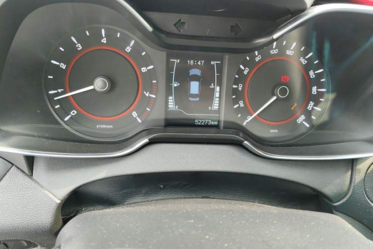 Used Chery Arrizo 5 2017 1.5L Manual Luxury Edition Odometer Close Up