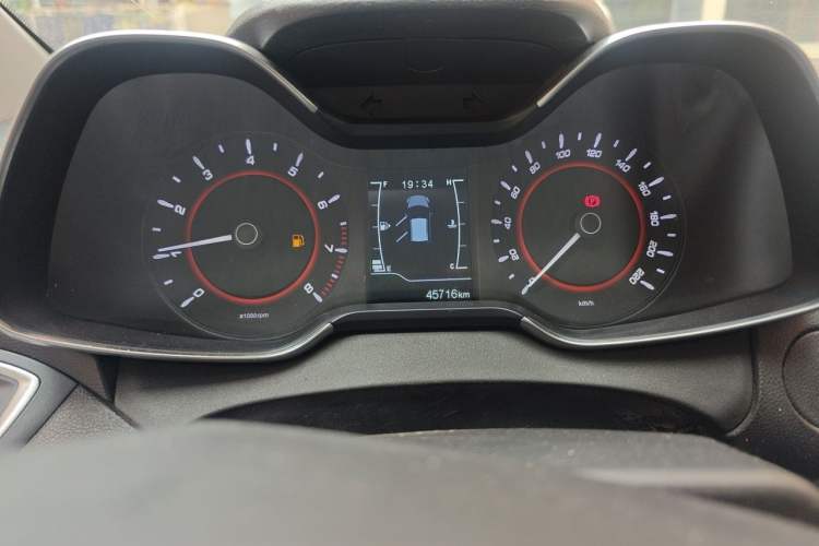 Used Chery Arrizo 5 2017 1.5L Manual Luxury Edition Odometer Close Up