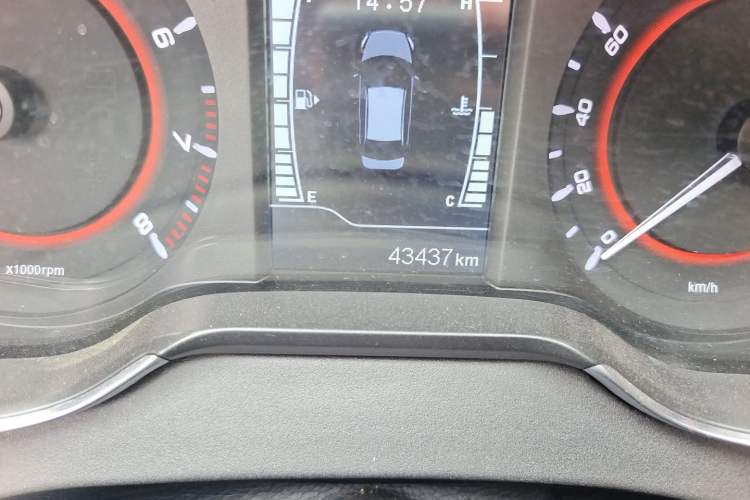 Used Chery Arrizo 5 2017 1.5L Manual Fashion Edition Odometer Close Up