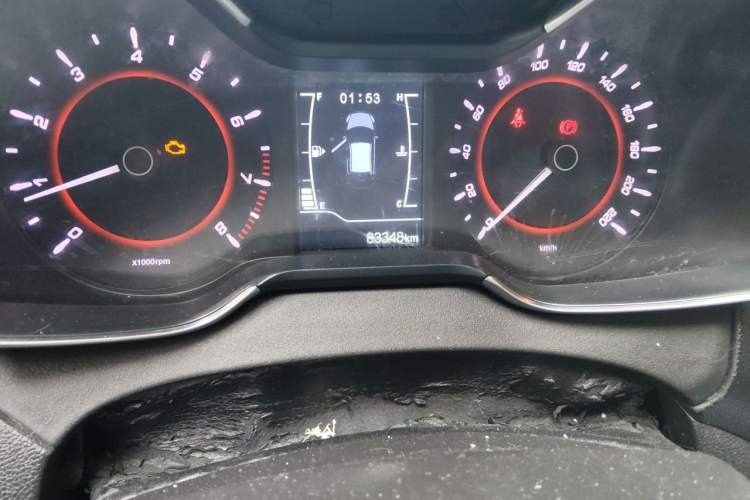 Used Chery Arrizo 5 2017 1.5L Manual Fashion Edition Odometer Close Up