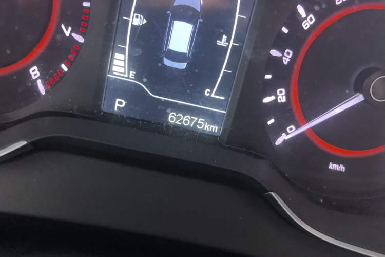 Used Chery Arrizo 5 2017 1.5L CVT Trendsetting Edition Odometer Close Up