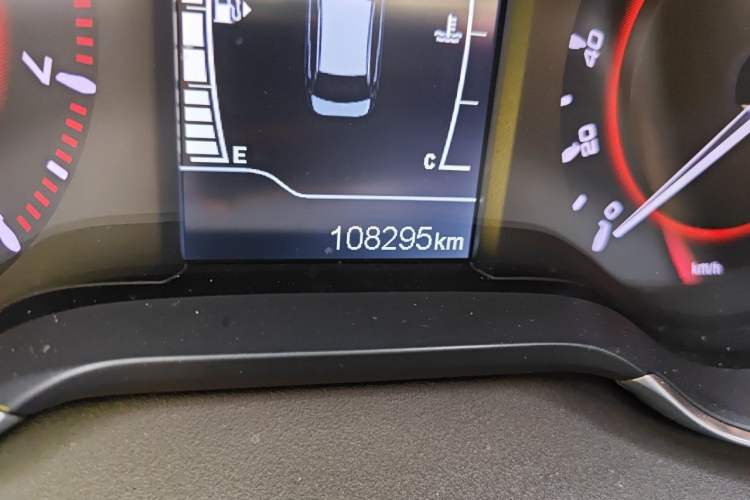 Used Chery Arrizo 5 2017 SPORT 1.5T Manual Luxury Edition Odometer Close Up