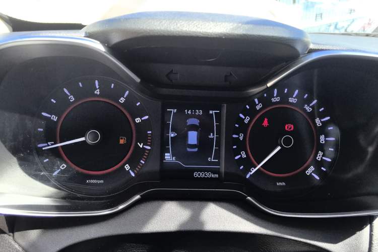 Used Chery Arrizo 5 2018 1.5L Manual Tribute to Youth Edition Odometer Close Up