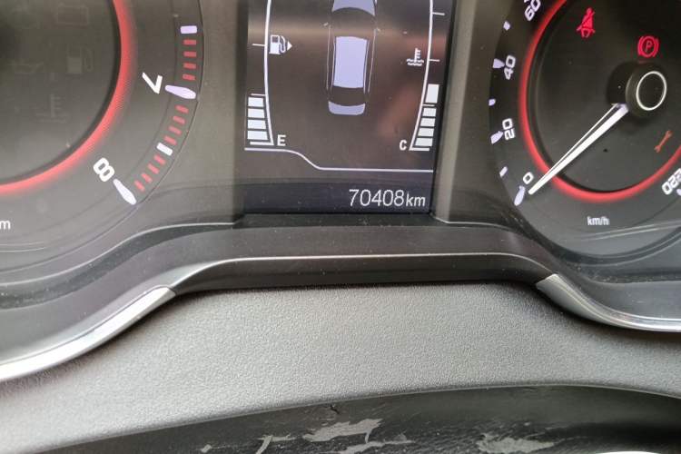 Used Chery Arrizo 5 2018 1.5L Manual Tribute to Youth Edition Odometer Close Up