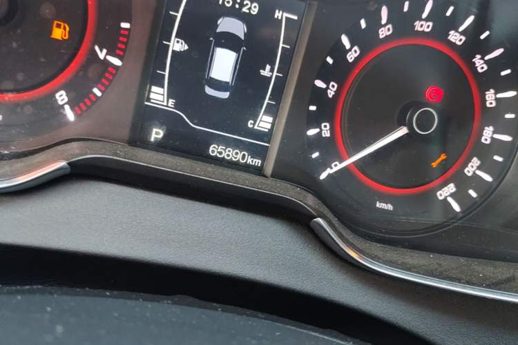 Used Chery Arrizo 5 2018 1.5L CVT Tribute to Youth Edition Odometer Close Up