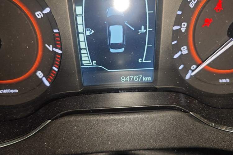 Used Chery Arrizo 5 2018 1.5L Manual Tribute to Youth Edition Odometer Close Up