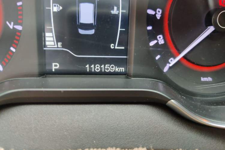Used Chery Arrizo 5 2018 1.5L CVT Tribute to Youth Edition Odometer Close Up