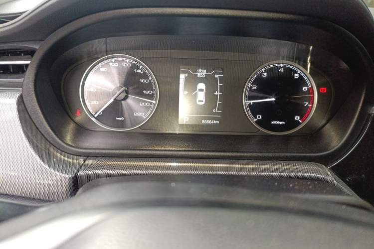 Used Chery Arrizo 5 2019 Revised PRO 1.5L CVT Youth Edition China VI Standard Odometer Close Up