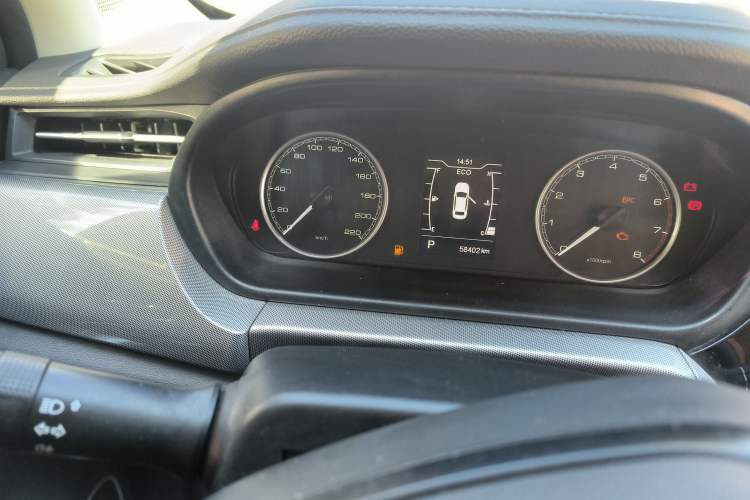 Used Chery Arrizo 5 2019 Revised PRO 1.5L CVT Youth Edition China VI Standard Odometer Close Up