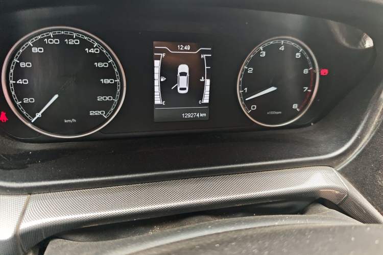 Used Chery Arrizo 5 2019 1.5L Manual New Youth Edition China VI Standard Odometer Close Up